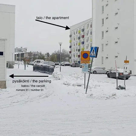 Lapin Loiste 2, Modern Free Parking And Wifi * Rovaniemi